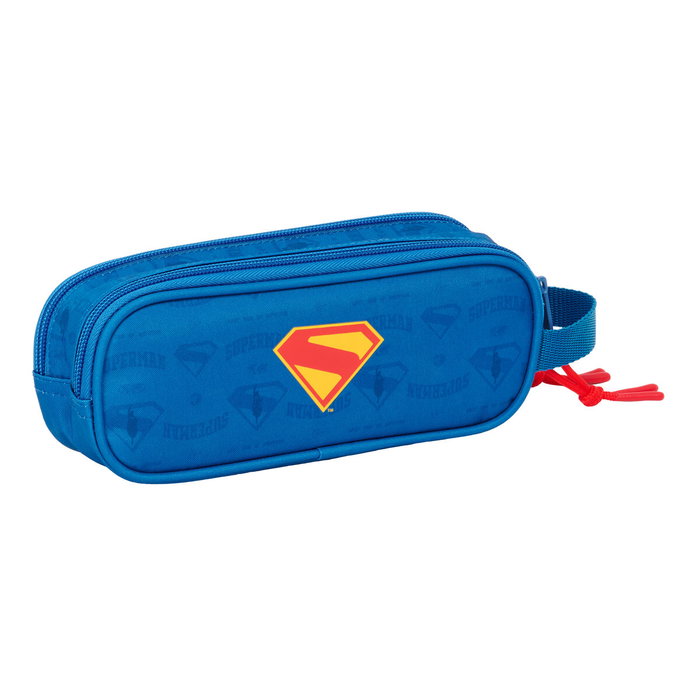 Fourre-tout Superman Bleu 21 x 8 x 6 cm Fourre-tout Superman Bleu 21 x 8 x 6 cm