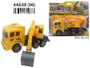 Rama Camion de construction avec grue et tractopelle, jouet 24.5 x 22 x 6.5 cm, pour enfants dès 3 ans