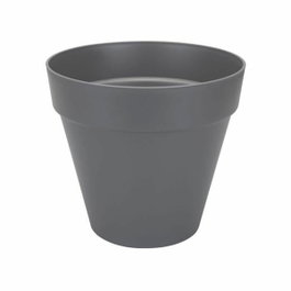 Elho Pot de fleurs Loft Urban Rond Gris anthracite avec roues
