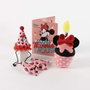 Cerdá Set d'anniversaire pour animaux Minnie 16.0 x 26.4 x 10.5 cm Rose