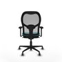 Piqueras y Crespo Chaise de Bureau Jorquera 3D036G0 Turquoise