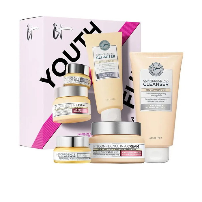 IT Cosmetics Coffret Confidence in a Cream Hydratant Anti-âge - 3 pièces IT Cosmetics Coffret Confidence in a Cream Hydratant Anti-âge - 3 pièces
