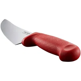 Fisher Couteau à trancher Pro surmoulé - Lame 28 cm - Rouge