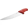 Fisher Couteau à trancher Pro surmoulé - Lame 28 cm - Rouge