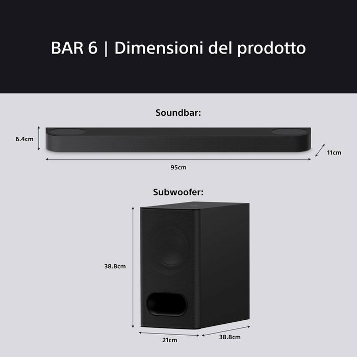 Barre audio Sony HT-B600