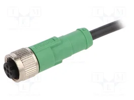 PHOENIX CONTACT SAC-5P-1,5-PUR/M12FS Câble pour capteur, 5 broches, M12 femelle, droit, 1,5m
