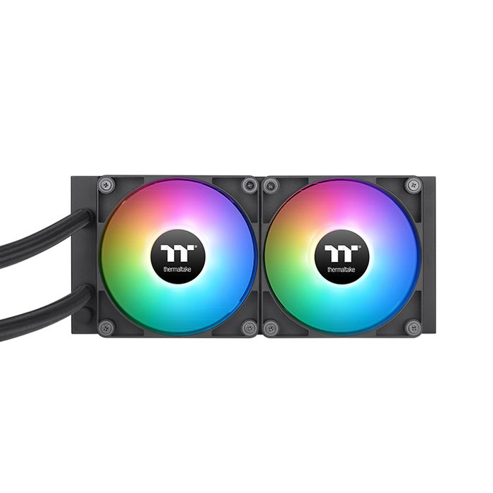 Thermaltake TH240 V2 Kit de Refroidissement Liquide CPU Tout-en-Un Radiateur 2x120mm ARGB Noir