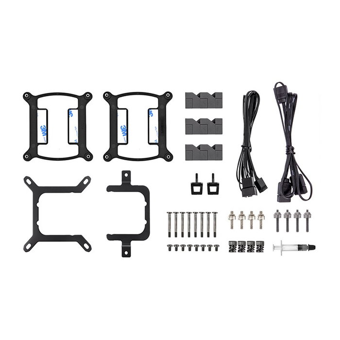 Thermaltake TH240 V2 Kit de Refroidissement Liquide CPU Tout-en-Un Radiateur 2x120mm ARGB Noir