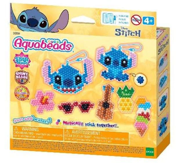 Aquabeads Kit de loisirs créatifs Stitch Porte-clés