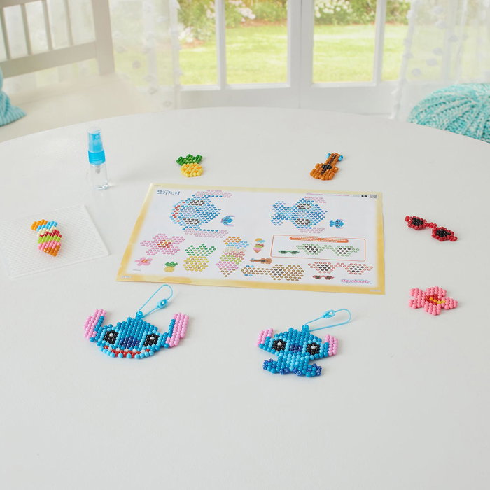 Aquabeads Kit de loisirs créatifs Stitch Porte-clés
