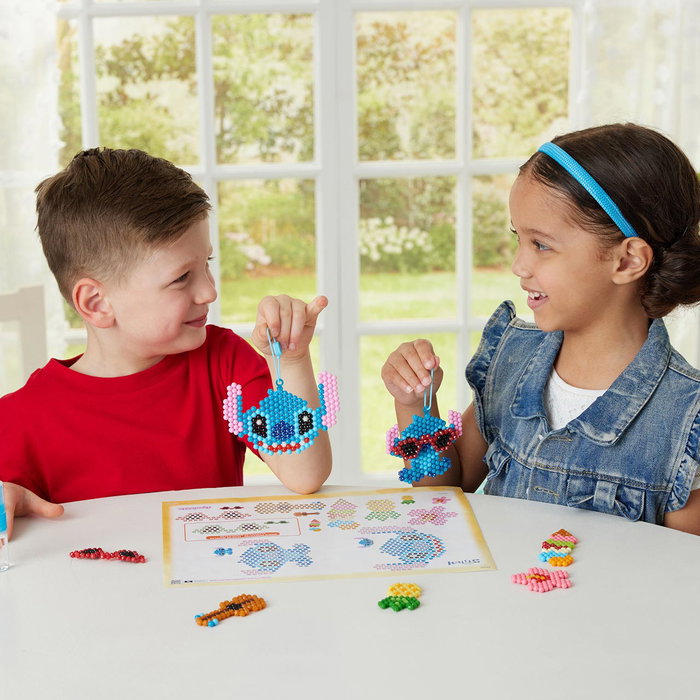 Aquabeads Kit de loisirs créatifs Stitch Porte-clés