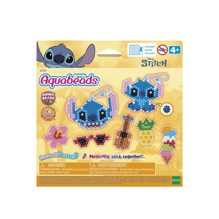 Aquabeads Kit de loisirs créatifs Stitch Porte-clés
