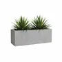 Artevasi Jardinière Sydney en plastique gris clair 80 cm - 57 L - 79.5x29.5 cm