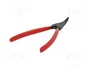 KNIPEX Pince pour anneaux extérieurs droite et plate 200 mm