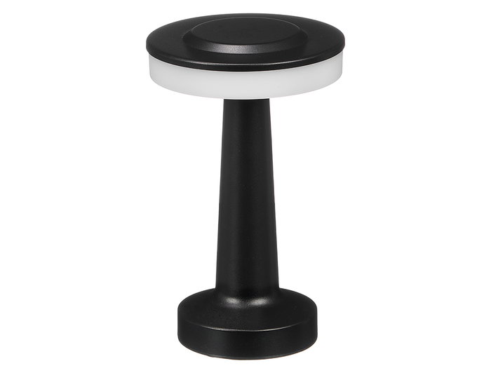 Giftdecor Lampe de Table Space Touch Noir Métal Plastique 12 x 20 x 9 cm (Set de 8)