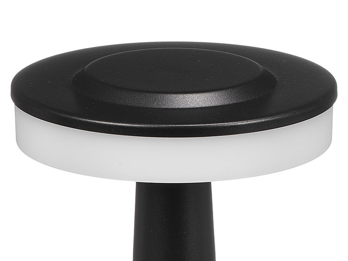 Giftdecor Lampe de Table Space Touch Noir Métal Plastique 12 x 20 x 9 cm (Set de 8)