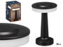 Giftdecor Lampe de Table Space Touch Noir Métal Plastique 12 x 20 x 9 cm (Set de 8)
