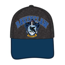 Cerdá Gorra Visera Curva Adulto Harry Potter Ravenclaw 58 cm - Casquette à visière courbe adulte Harry Potter Ravenclaw, 58 cm, Noir