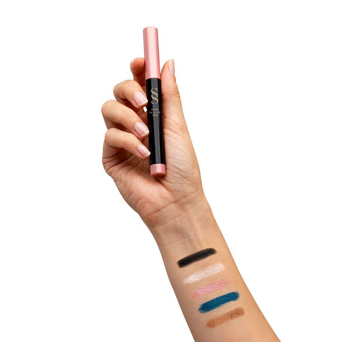 Sensilis Crayon Yeux et Fard à Paupières Haute Couvrance #05-Golden Glam 4g Waterproof