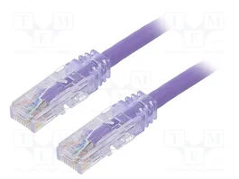 PANDUIT Câble de raccordement Cat 6 U/UTP 2m violet