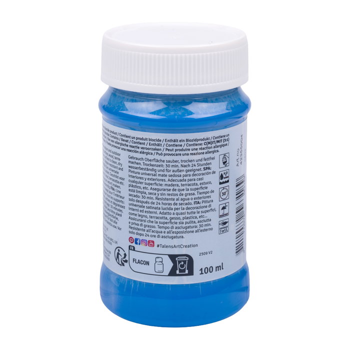 Talens Art Creation Peinture acrylique bleu brillant 100 ml Talens Art Creation Peinture acrylique bleu brillant 100 ml