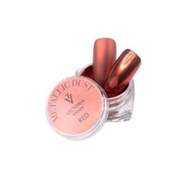 Victoria Vynn Metallic Dust 23 Red - Vernis à ongles métallisé effet miroir velouté couleur rouge