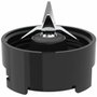 Jocca Mixeur Blender Noir avec Bol en Verre 1 L et Bouteille 600 ml