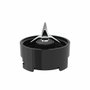 Jocca Mixeur Blender Noir avec Bol en Verre 1 L et Bouteille 600 ml