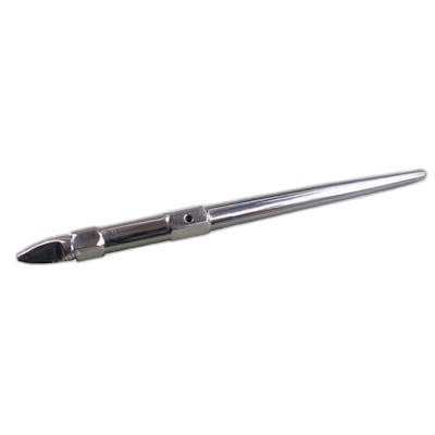 HERBI FEET Gouge triangulaire 13 cm avec manche en mangue pour sculpture sur bois et tournage HERBI FEET Gouge triangulaire 13 cm avec manche en mangue pour sculpture sur bois et tournage