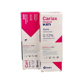KIN Cariax Gingival Encias Bain de Bouche 250 ml + Dentifrice 75 ml