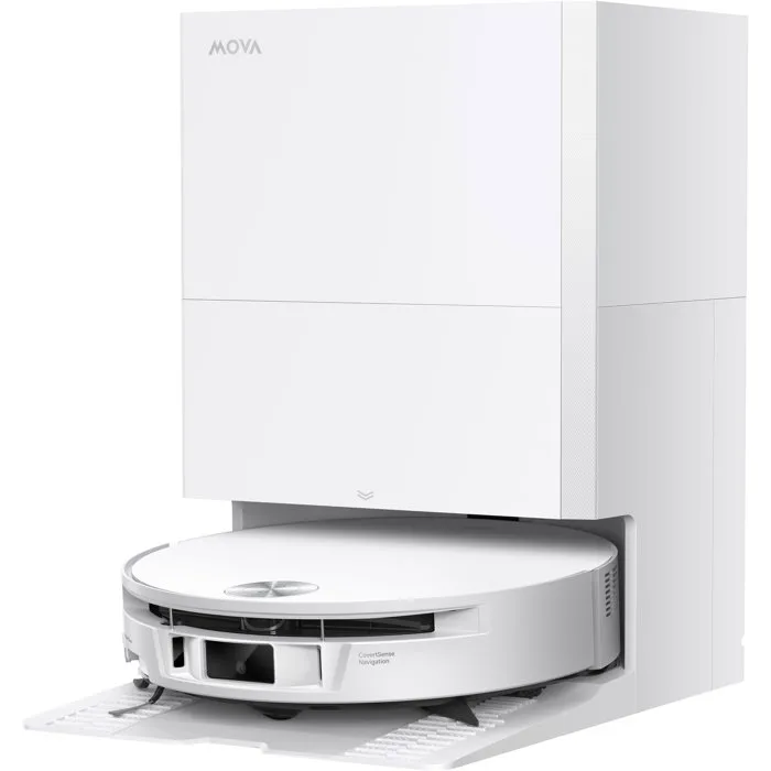 Mova S70 Roller | Aspirateur robot laveur 28 000 Pa - 3,2 L - Blanc Mova S70 Roller | Aspirateur robot laveur 28 000 Pa - 3,2 L - Blanc