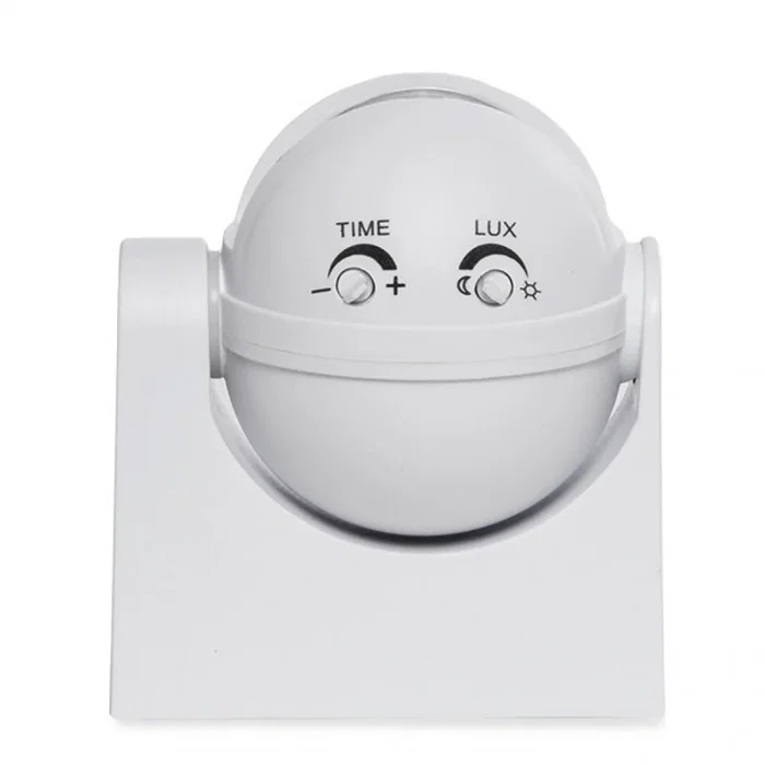 Détecteur de Mouvement de Surface 180° IP44 12m 300W LED SB-BS039
