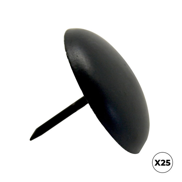 Micel Clavo redondo Cl01, Negro, 28 x 30 mm Micel Clavo redondo Cl01, Negro, 28 x 30 mm