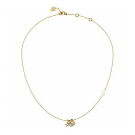 Guess Collier Tiny Dancer JUBN04646JWYGT-U en acier inoxydable doré