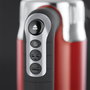 Russell Hobbs 25200-56 Batteur-pétrisseur 500W, design rétro rouge, 4 vitesses + fonction turbo, avec socle de rangement et poignée ergonomique