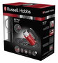 Russell Hobbs 25200-56 Batteur-pétrisseur 500W, design rétro rouge, 4 vitesses + fonction turbo, avec socle de rangement et poignée ergonomique