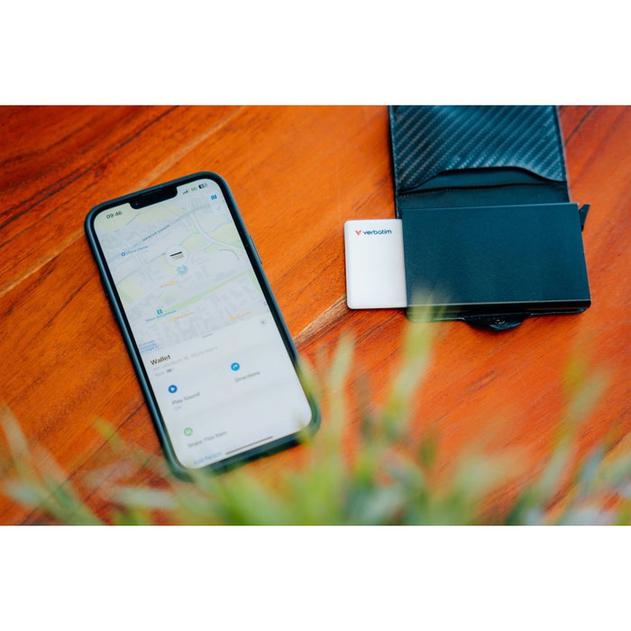 Verbatim My Finder Card Bluetooth Item Finder, Pack de 3 (Noir / Argent / Blanc) Verbatim My Finder Card Bluetooth Item Finder, Pack de 3 (Noir / Argent / Blanc)