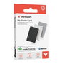 Verbatim My Finder Card - Traceur Bluetooth compatible Apple Find My, Pack de 3, Noir / Argent / Blanc