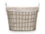KIPIT Panier ovale avec anses Gris