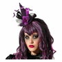 Atosa Diadema Halloween Bruja Morado Mujer Adulto avec chapeau et voile