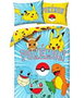 Halantex Parure de lit Pokémon Ver. 14 140 x 200 cm / 70 x 90 cm