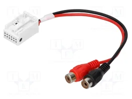 4CARMEDIA Adaptateur Aux RCA pour Audi
