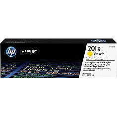 HP Cartouche de toner 201X Jaune CF402X