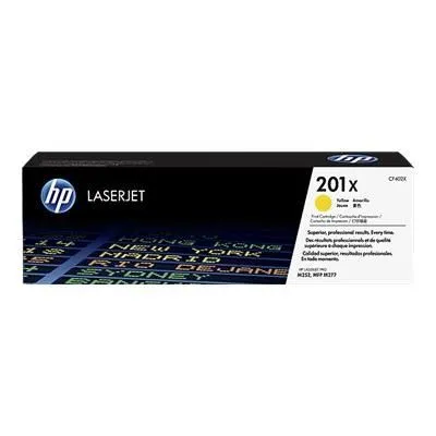 HP Toner Original CF402X Jaune Grande Capacité 201 XL pour Imprimantes LaserJet Pro M252 M274 M277 - Rendement 2300 Pages HP Toner Original CF402X Jaune Grande Capacité 201 XL pour Imprimantes LaserJet Pro M252 M274 M277 - Rendement 2300 Pages