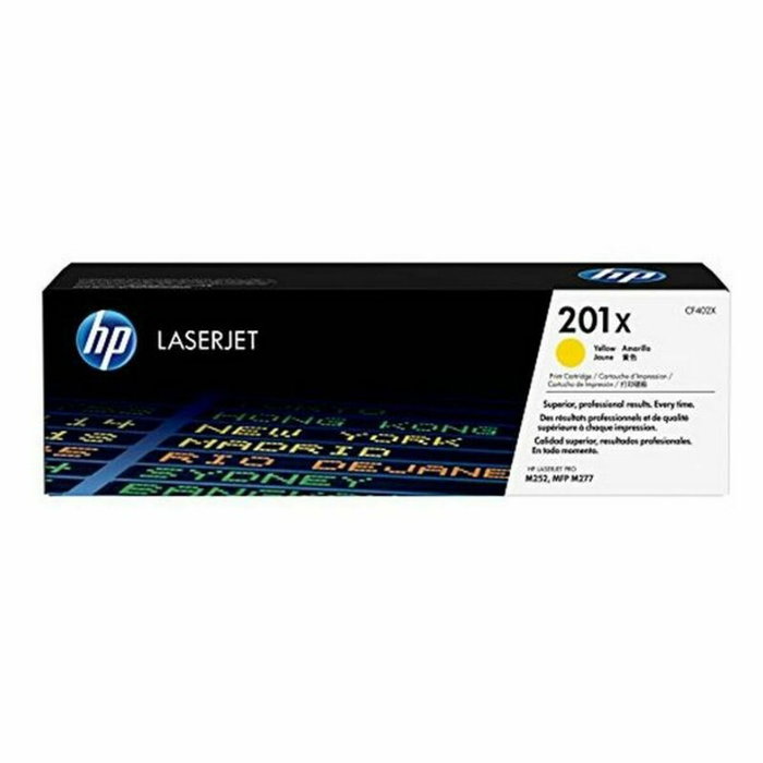 HP Cartouche de toner 201X Jaune CF402X HP Cartouche de toner 201X Jaune CF402X