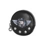 Karactermania Porte-monnaie rond Betty Boop motif 'Motor Love', PVC avec doublure polyester, dimensions 8.7 x 2.3 x 8.7 cm