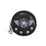 Karactermania Porte-monnaie rond Betty Boop motif 'Motor Love', PVC avec doublure polyester, dimensions 8.7 x 2.3 x 8.7 cm