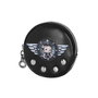 Karactermania Porte-monnaie rond Betty Boop motif 'Motor Love', PVC avec doublure polyester, dimensions 8.7 x 2.3 x 8.7 cm