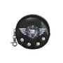 Karactermania Porte-monnaie rond Betty Boop motif 'Motor Love', PVC avec doublure polyester, dimensions 8.7 x 2.3 x 8.7 cm