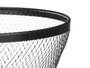 Kinvara Frutero Réjilla Noir Métal 26x12x26 cm (Set de 12)